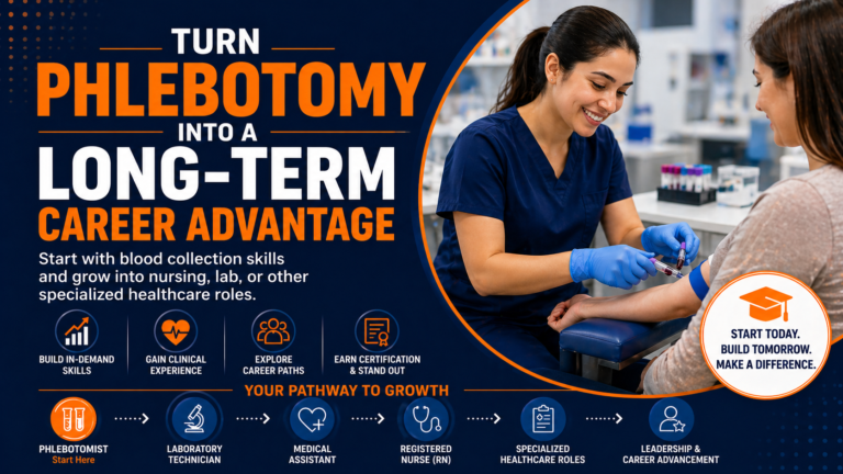Turn Phlebotomy Into a Long-Term Career Advantage - Phlebotomy Career